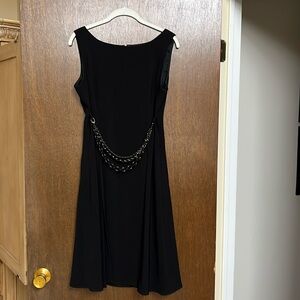 Tahari black dress
